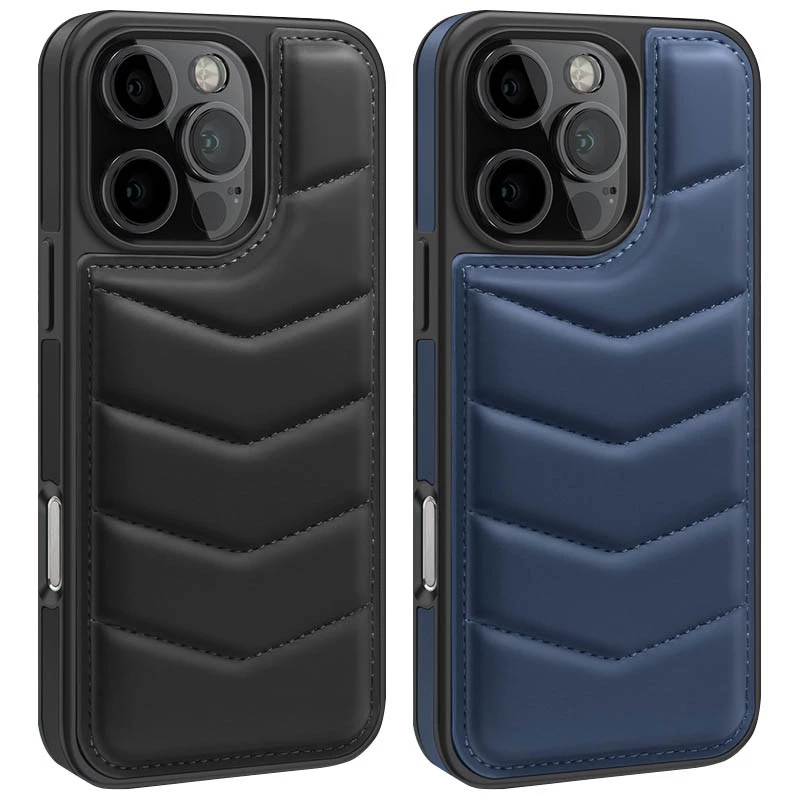 Шкіряна накладка Пуховик з Magnetic Safe на Apple iPhone 16 Pro фото 1 з 1