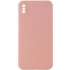 Кольоровий силіконовий чохол із захистом камери на Apple iPhone XS Max (6.5") – Рожевий / Pink Sand. Фото 1 з 4