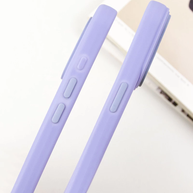 TPU+PC чехол Stand case для Apple iPhone 15 Pro Max (6.7") – Light blue. Фото 5 из 6