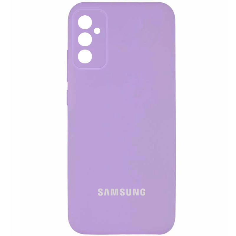

Чехол Silicone Case с закрытым низом и защитой камеры для Samsung Galaxy A34 5G (Сиреневый / Lilac), Бузковий / lilac