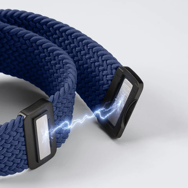 Ремінець Dux Ducis Mixture Ultra для Apple Watch 42(ser.1-3)/44/45/46/49mm – Deep Blue. Фото 3 з 8