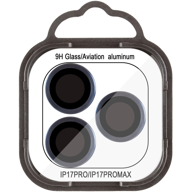 Металеве захисне скло на камеру на Apple iPhone 17 Pro (6.3") – Синій / Dark Blue. Фото 4 з 6