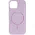 Чохол Silk Full Protective (AA) NO LOGO with Magnetic Fit для Apple iPhone 14 (6.1") – Бузковий / Lilac. Фото 3 з 7
