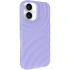 Чехол TPU MonoWave для Apple iPhone 16 – Light Blue. Фото 1 из 7