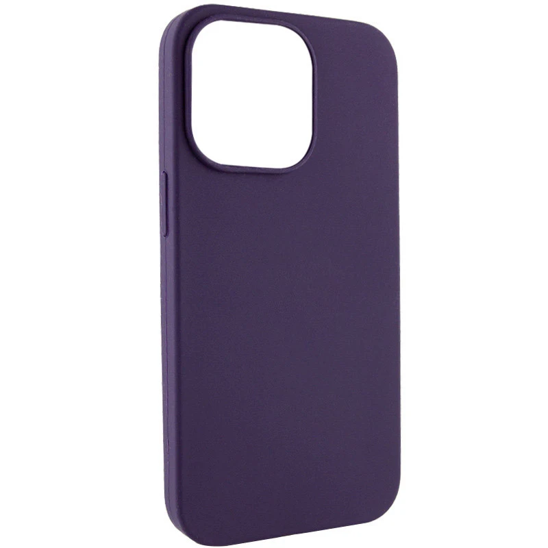 Чохол з закритим низом Silicone Case на Apple iPhone 13 Pro Max (6.7") – Фіолетовий / Elderberry. Фото 3 з 7