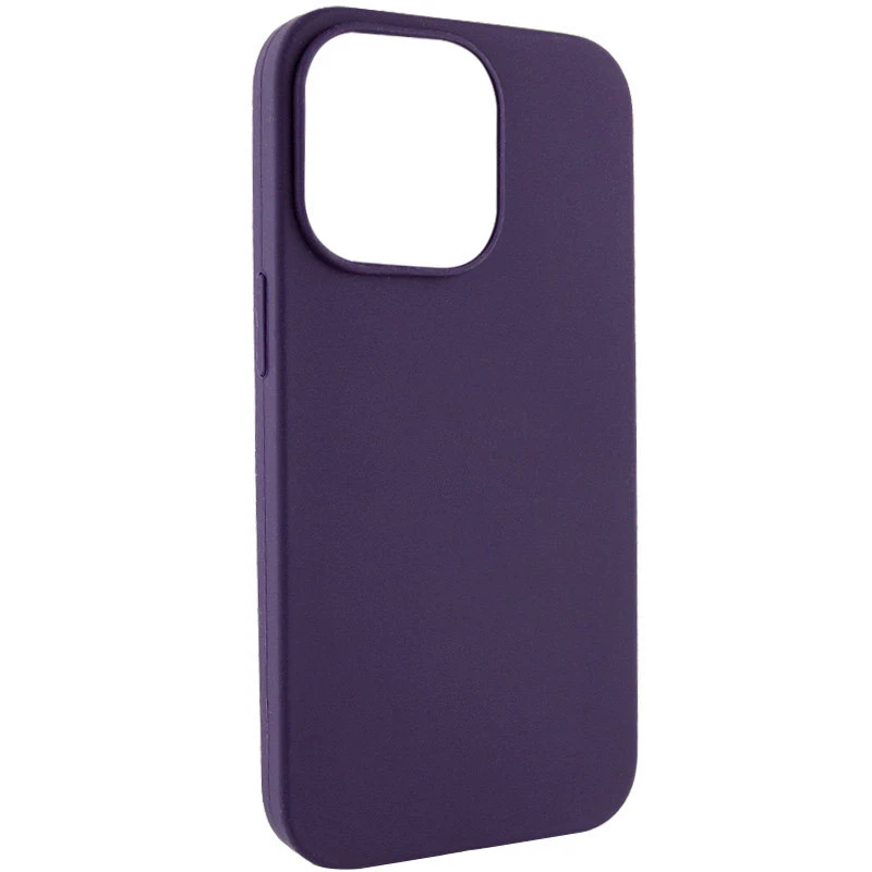Чохол з закритим низом Silicone Case на Apple iPhone 14 Pro Max (6.7") – Фіолетовий / Elderberry. Фото 3 з 7