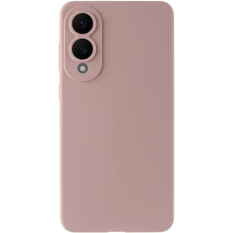 Чехол Silicone Case Lakshmi Premium з закритою камерою на Samsung Galaxy S25 Edge – Розовый / Pink Sand. Фото 12 из 14