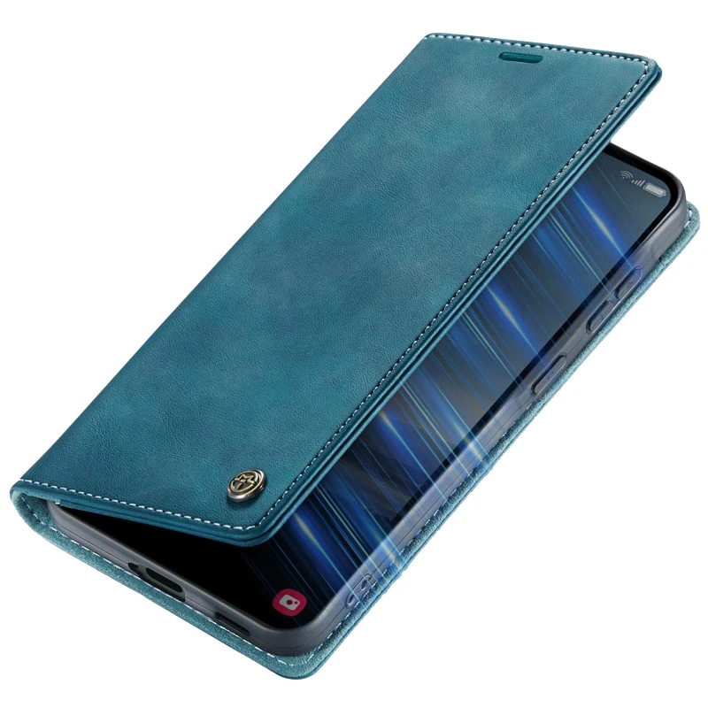 Шкіряний чохол-книжка CaseMe Velvet Matte для Samsung Galaxy A36 5G – Green. Фото 5 з 5