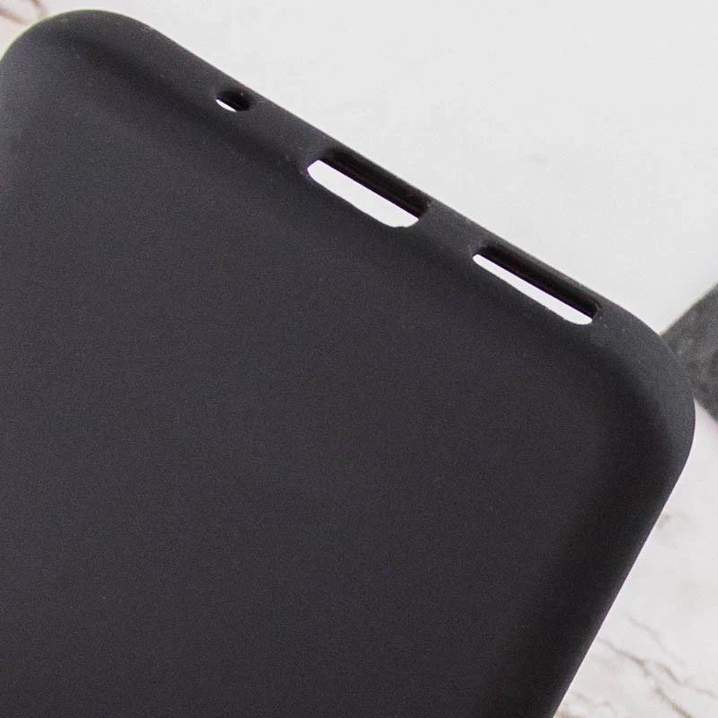 Чохол Silicone Case Lakshmi Premium з закритою камерою на Xiaomi Redmi 12C / Poco C55 – Чорний / Black. Фото 11 з 11