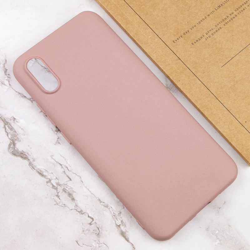 Чехол Silicone Case Lakshmi Elit для Xiaomi Redmi 9A – Розовый / Pink Sand. Фото 4 из 5