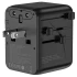 Мережевий універсальний перехідник WIWU UA010 Warrior GaN 45W + 2USB-A/3C – Black. Фото 6 з 6