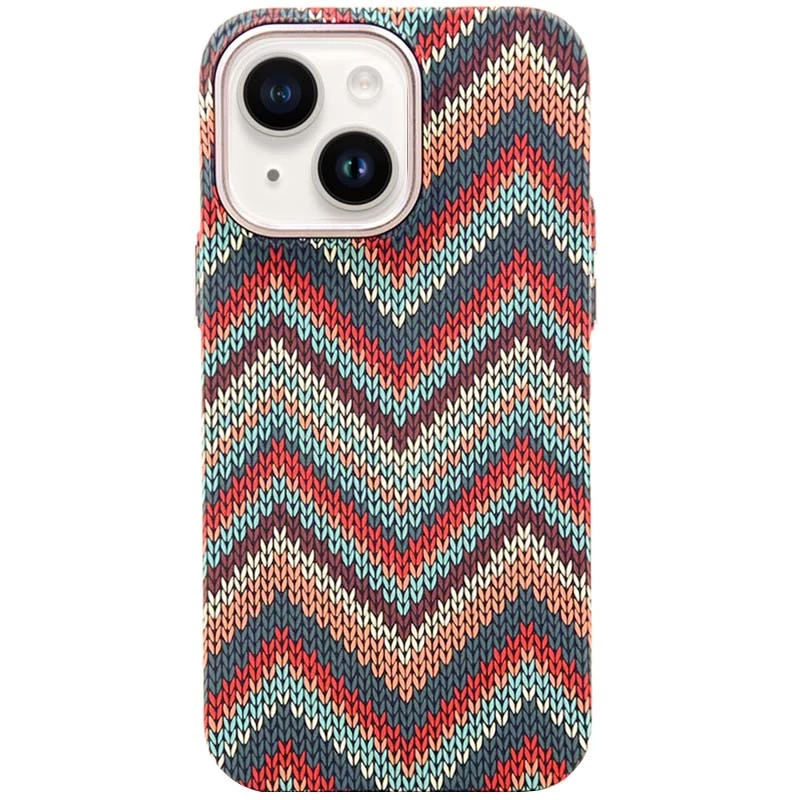 Пластиковая накладка Neon Ornament with Magnetic Safe для Apple iPhone 15 (6.1") – M. Фото 1 из 6