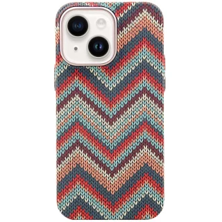 Пластиковая накладка Neon Ornament with Magnetic Safe для Apple iPhone 15 (6.1") фото 1 из 6