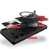 Ударопрочный чехол Bracket Ringstand с защитной шторкой для камеры для Xiaomi Redmi Note 13 Pro 4G – Black. Фото 8 из 10