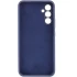Цветной силиконовый чехол GETMAN с закрытой камерой на Samsung Galaxy S26 Pro – Синий / Midnight blue. Фото 3 из 3
