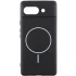 Чохол Silicone Cover Lakshmi Full Camera (AA) with Magnetic Fit для Google Pixel 10a – Чорний / Black. Фото 1 з 1