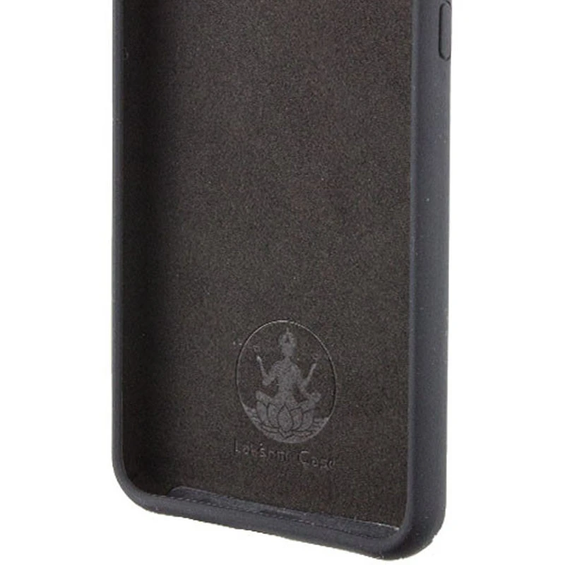 Чохол Silicone Case Lakshmi Premium із закритою камерою для Oppo A57s – Чорний / Black. Фото 2 з 3
