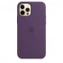 Чохол Silicone Case з закритим низом на Apple iPhone 12 Pro Max (6.7") – Фіолетовий / Amethyst. Фото 1 з 3