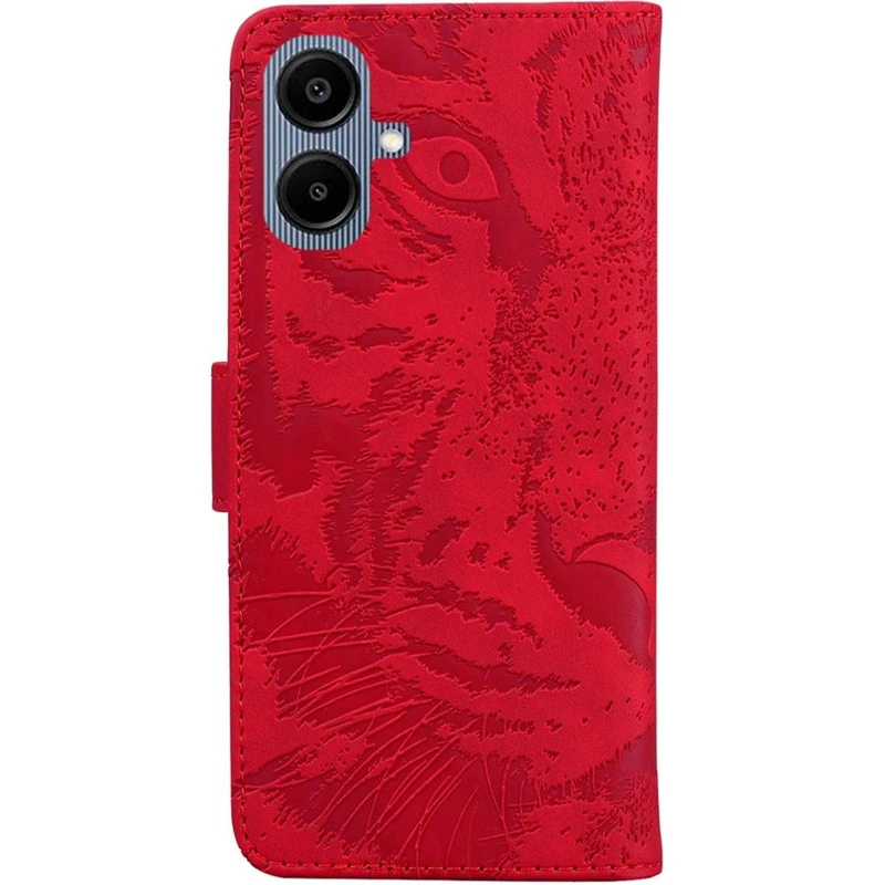 Шкіряний чохол-книжка Tiger для Samsung Galaxy A07 – Red. Фото 2 з 7
