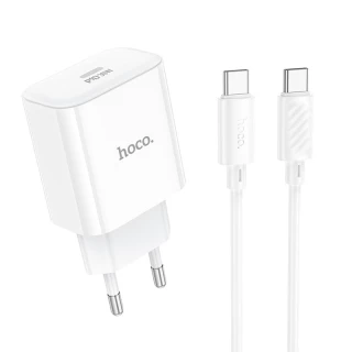 СЗУ Hoco C76A Pro Majestic PD30W (1C) + Type-C to Type-C фото 1 СЗУ Hoco C76A Pro Majestic PD30W (1C) + Type-C to Type-C фото 1 из 1