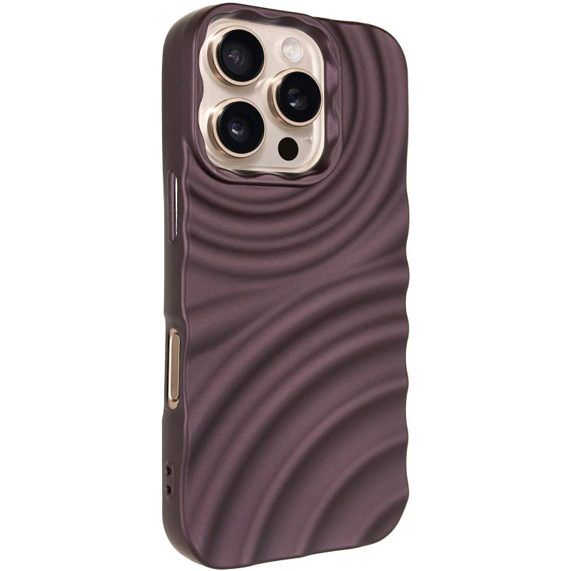 Чехол TPU MonoWave для Apple iPhone 16 Pro – Brown. Фото 2 из 6