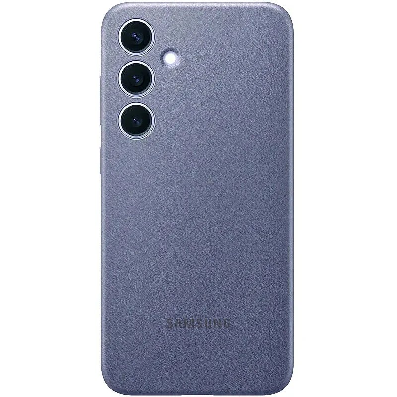 Шкіряний чохол Leather Case Premium на Samsung Galaxy S24 – Violet. Фото 3 з 3