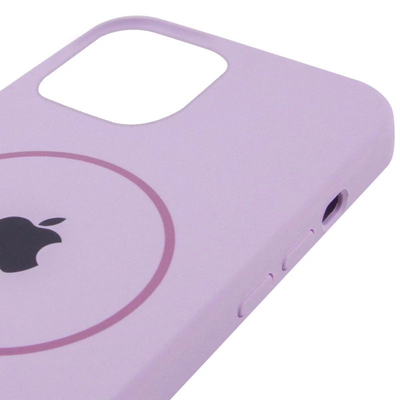 Чохол Silicone Armor Max with MagSafe для Apple iPhone 11 (6.1") – Бузковий / Lilac. Фото 7 з 11