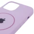 Чохол Silicone Armor Max with MagSafe для Apple iPhone 11 (6.1") – Бузковий / Lilac. Фото 7 з 11