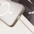 TPU+PC чохол Blueo Skin Friendly Frosted with MagSafe для Apple iPhone 15 (6.1") – Сірий / Grey. Фото 9 з 9