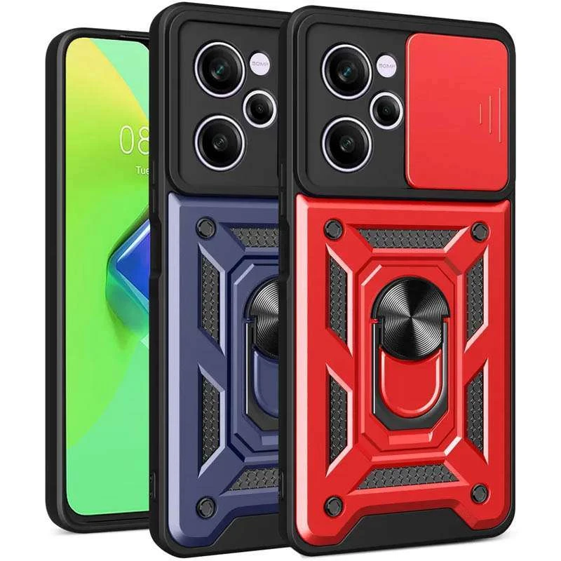 

Протиударний чохол Serge Ring з захистом камери на Xiaomi Poco X5 Pro 5G / Redmi Note 12 Pro 5G