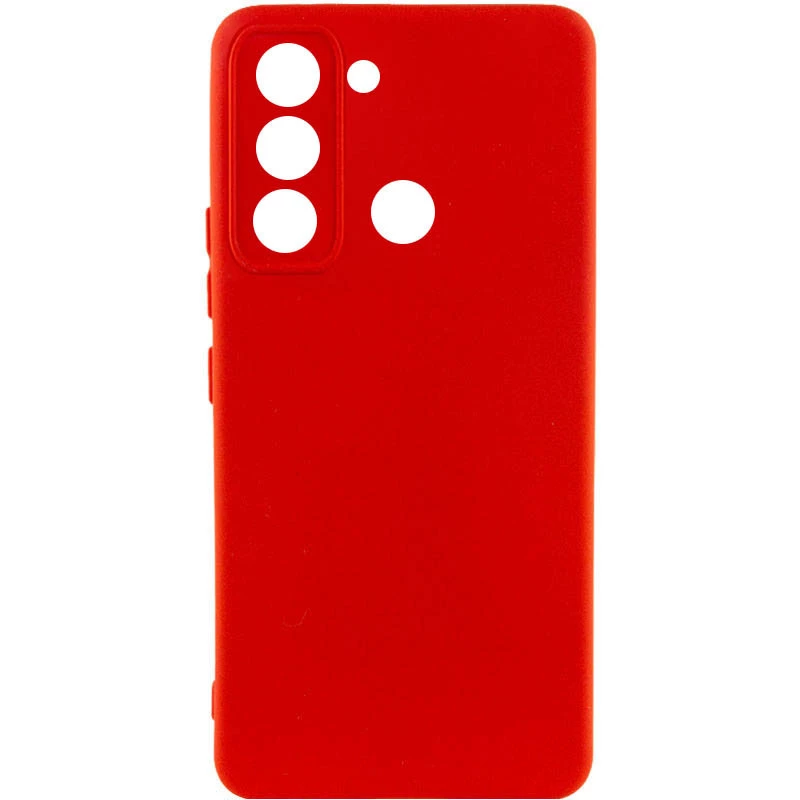 

Чехол Silicone Case Lakshmi с закрытой камерой для TECNO Spark 8C (Красный / Red), Червоний / red