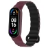 Ремінець Dual-color Magnetic для Xiaomi Mi Band 7/6/5/4/3 – Plum / Black. Фото 1 з 4