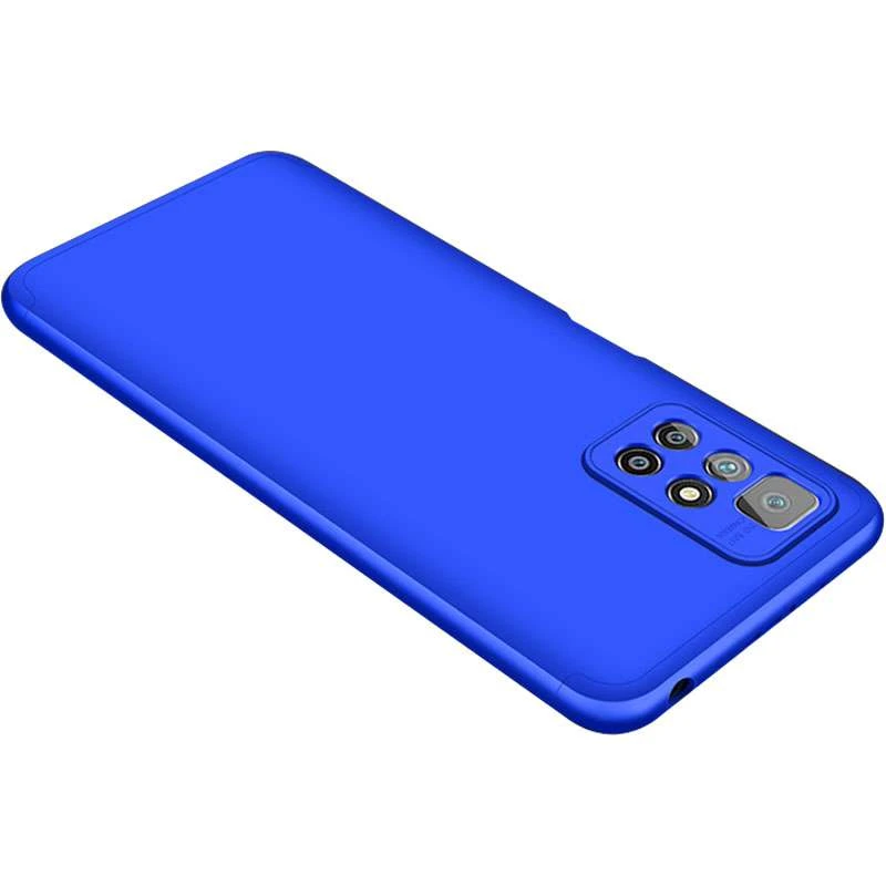 

Чехол с защитой 360 градусов GKK для Xiaomi Redmi 10 (Синий), Синій