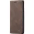 Шкіряний чохол-книжка CaseMe Velvet Nubuck для Xiaomi Redmi Note 13 4G – Coffee. Фото 1 з 6