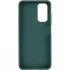 TPU чехол Bonbon с металлическими кнопками для Samsung Galaxy A13 4G – Зеленый / Army green. Фото 3 из 5