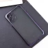 TPU+PC чехол с блестками на Apple iPhone 12 (6.1") – Purple. Фото 6 из 10