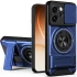 Ударостійкий чохол Camshield StandRing case для Oppo Reno 14F – Blue. Фото 2 з 2