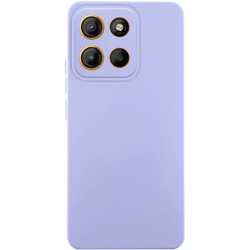 Чохол Silicone Case Lakshmi Plus з закритою камерою на Motorola Moto G15 4G – Бузковий / Dasheen. Фото 1 Чохол Silicone Case Lakshmi Plus з закритою камерою на Motorola Moto G15 4G – Бузковий / Dasheen. Фото 1 з 2
