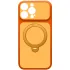 Чохол Ummi Full Camera with Magnetic Fit HQ Ring для Apple iPhone 16 Pro Max – Orange. Фото 1 з 8