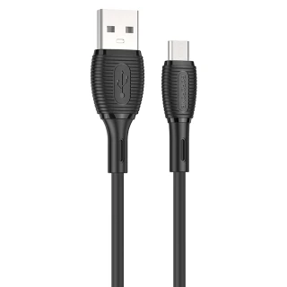 Дата кабель Borofone BX86 Advantage USB to MicroUSB 2.4A (1m) фото 1 з 1