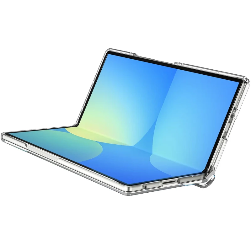 Чохол SGP Ultra Hybrid (MagFit) на Samsung Galaxy Z Fold7 – Прозорий. Фото 4 з 5