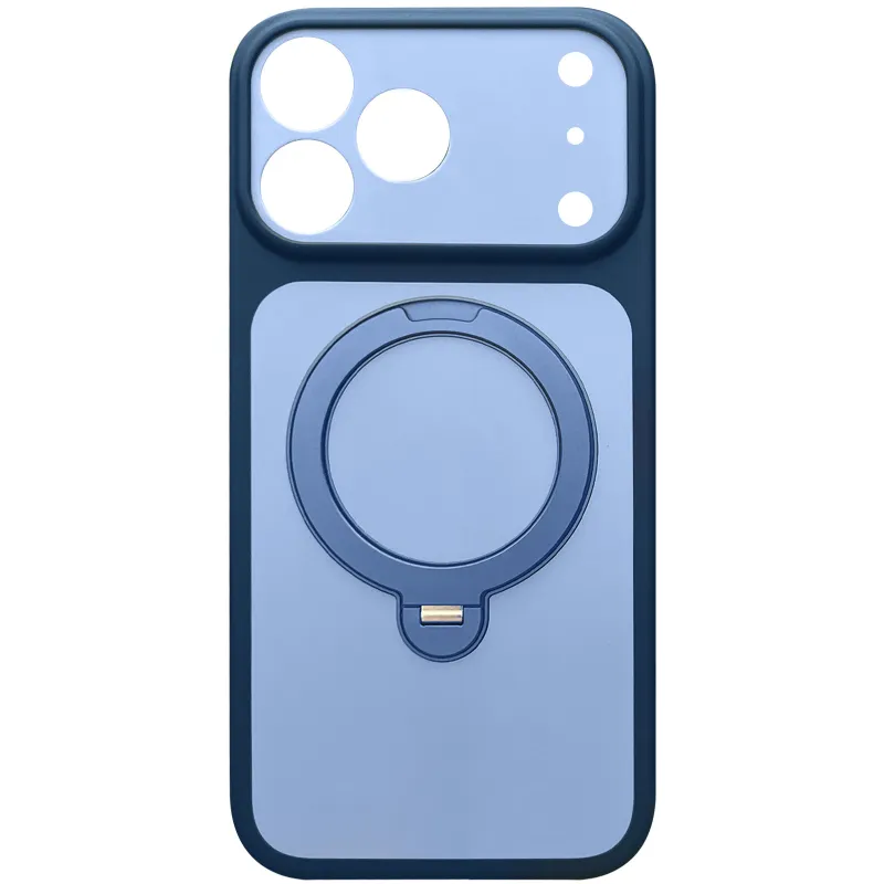 Чохол Ummi Full Camera with Magnetic Fit HQ Ring для Apple iPhone 17 Pro Max (6.9") – Синій / Navy Blue. Фото 1 з 7