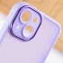 TPU+PC чохол Accent на Apple iPhone 14 (6.1") – White / Purple. Фото 6 з 6