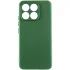 Цветной силиконовый чехол GETMAN с закрытой камерой на Motorola Edge 70 Fusion – Зеленый / Dark green. Фото 1 из 1