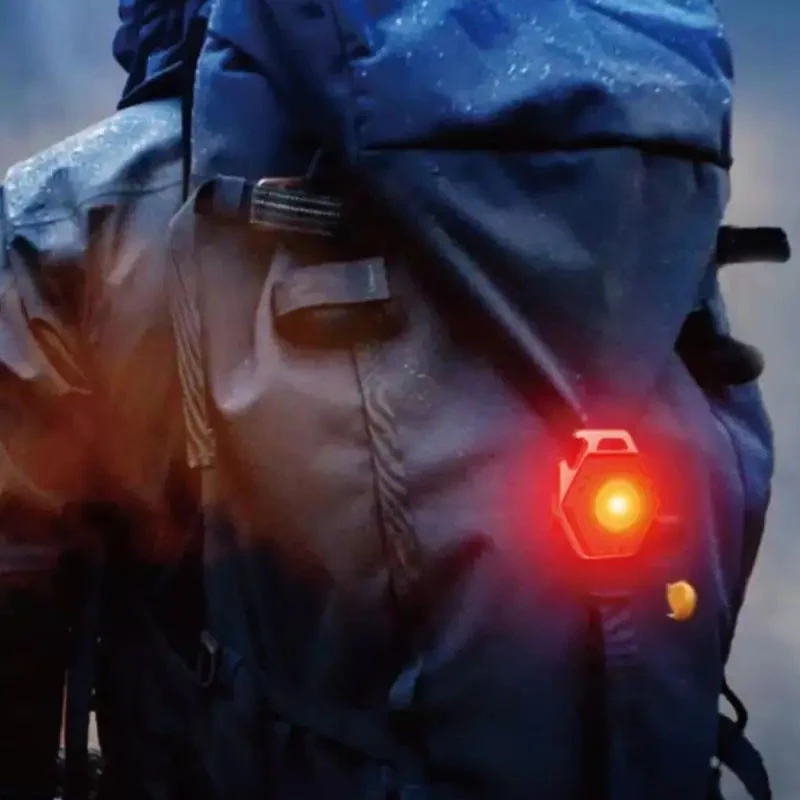 Акумуляторний LED ліхтарик W5131 + Type-C (7 режимов, шнур, магнит) – Чорний. Фото 3 з 4