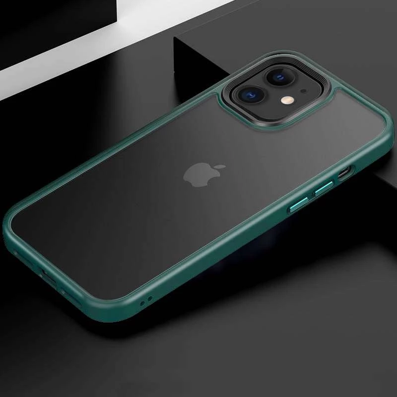 TPU+PC з металевими кнопками на Apple iPhone 11 (6.1") – Зелений. Фото 2 з 2