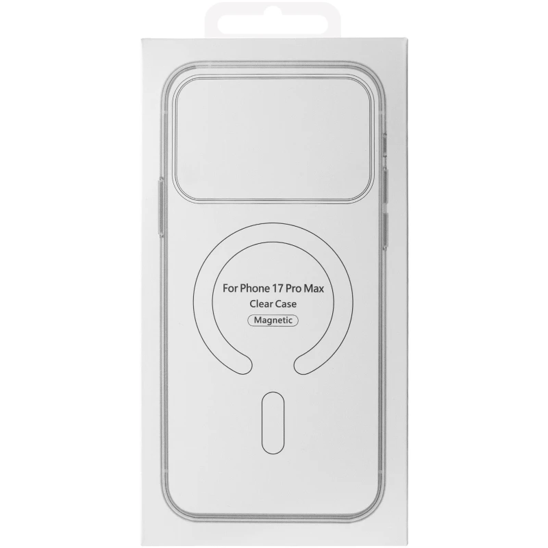 TPU+PC чехол Clear Garden with MagSafe для Apple iPhone 17 Pro (6.3") – Blue Blossom. Фото 3 из 12