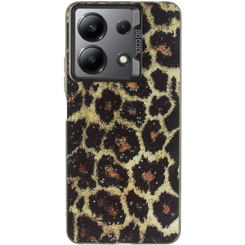 Чохол TPU+PC Street Art для Xiaomi Redmi Note 13 4G – Leopard. Фото 3 з 6