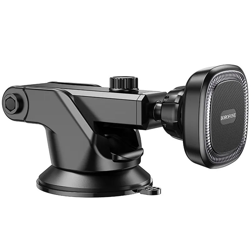 Автотримач Hoco H97 Eminent pull clip (center console) – Black. Фото 5 з 6