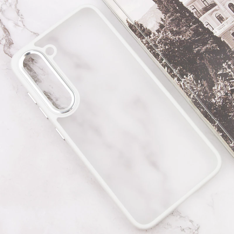 Защитный чехол TPU+PC матовый Samsung Galaxy S23 – White. Фото 6 из 16